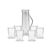Karaca Colmar 7Pcs Water Set – 2L Jug, 6Pcs Glasses 330ML |  153.09.01.0645